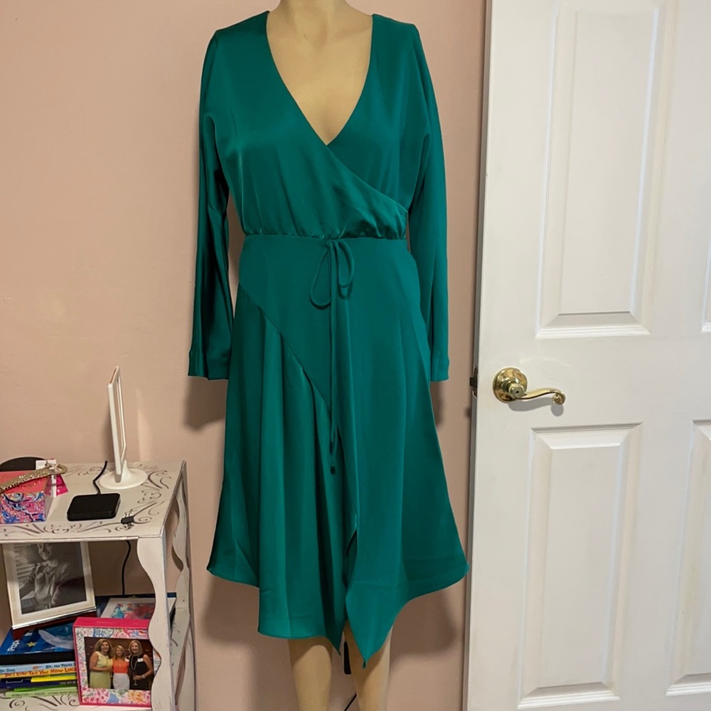 NWT Cushnie for Target holiday green Sz 2 party dress Christmas